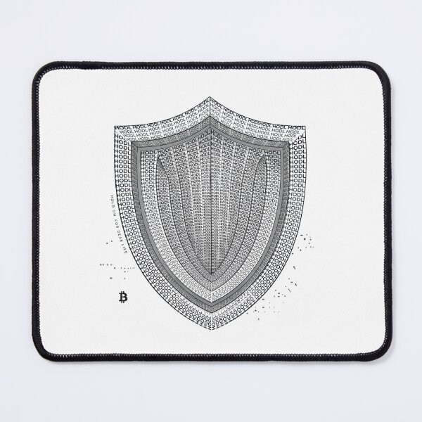 Item preview, HODL Shield Bitcoin Crypto Tech Investor designed and sold by PryntedLabs.