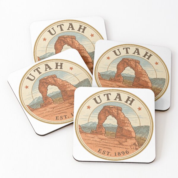 Item preview, UTAH EST.1896 designed and sold by DavidBriot.