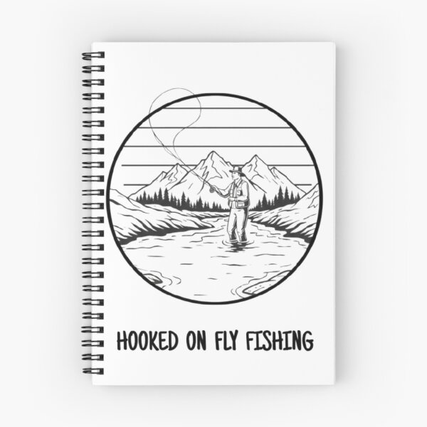 Item preview, Hooked on fly fishing designed and sold by Stefanrajzer.