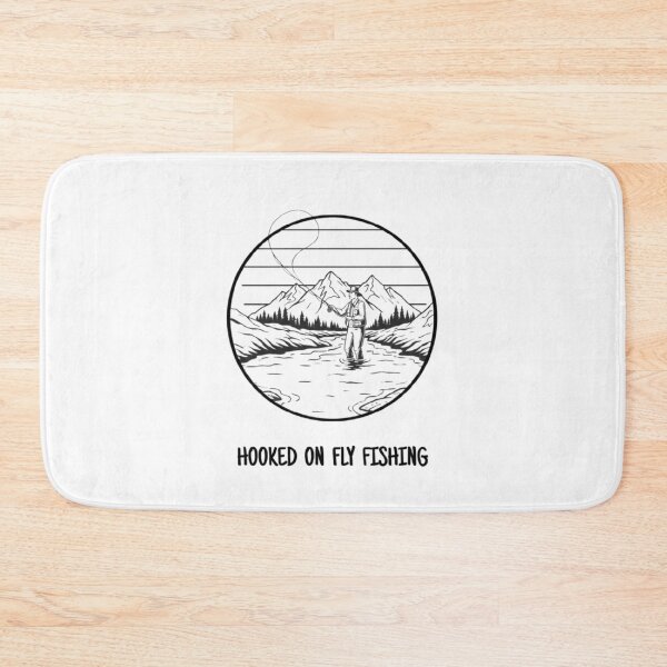 Item preview, Hooked on fly fishing designed and sold by Stefanrajzer.