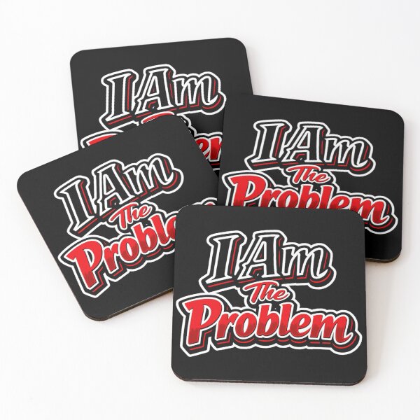 Item preview, I Am The Problem – Self Aware Humor Quote, Introvert Mood, Sarcastic Dark Humor designed and sold by Ladys-Gents.