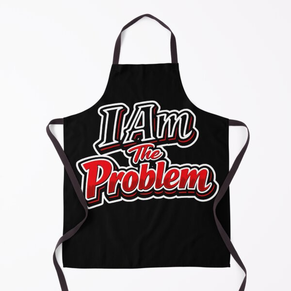 Item preview, I Am The Problem – Self Aware Humor Quote, Introvert Mood, Sarcastic Dark Humor designed and sold by Ladys-Gents.