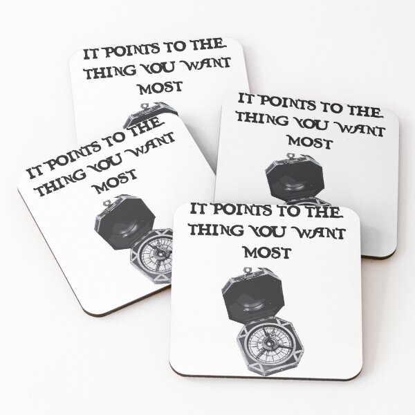 Item preview, “It Points to the Thing You Want Most” – Pirate Compass Design designed and sold by inallusha.