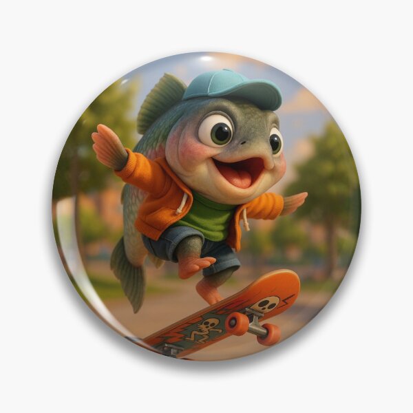 Item preview, Skater Steelhead Salmon designed and sold by Sillytoe.
