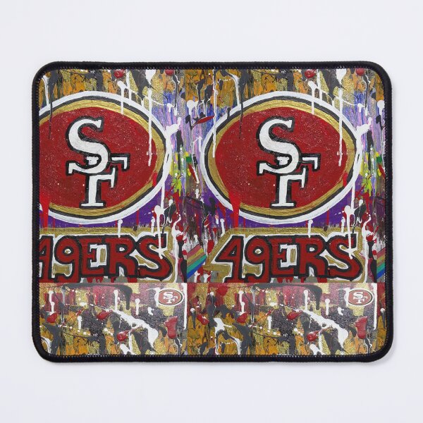 Item preview, Warrior Spirt; 49ers Acrylic Painting Tribute. designed and sold by S.A.F.E Colors of hope studio.