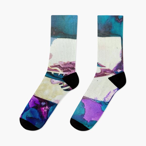 Item preview, Long fish purple and blue designed and sold by Between Colors.