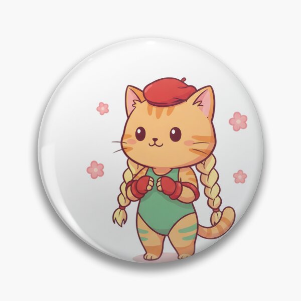Item preview, Cute Fighter Cat Video Game Style designed and sold by CuteKats.