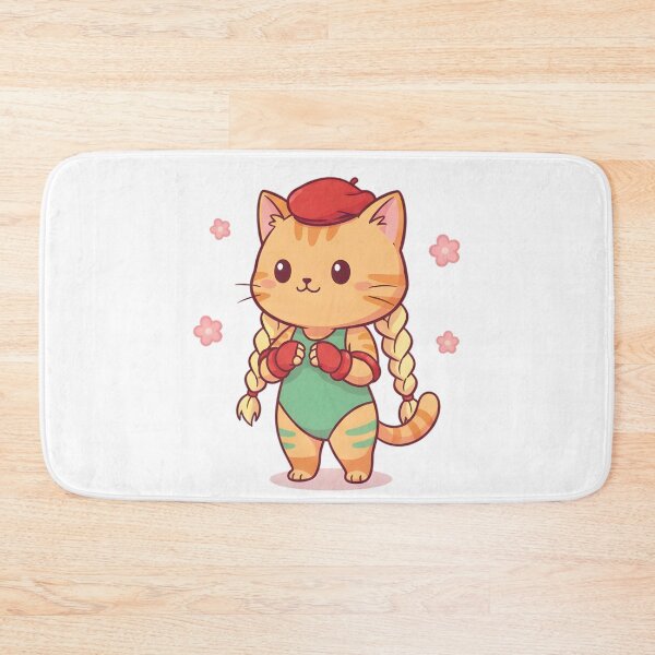Item preview, Cute Fighter Cat Video Game Style designed and sold by CuteKats.