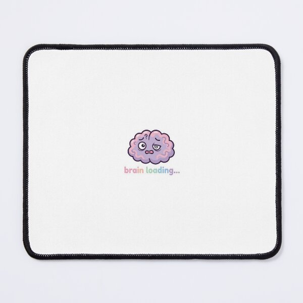Item preview, Cute Chaos Brain Sticker – Brain Loading Funny Meme Aesthetic designed and sold by S33ART.