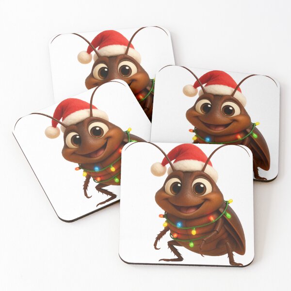 Item preview, Christmas Smokybrown Cockroach designed and sold by Sillytoe.