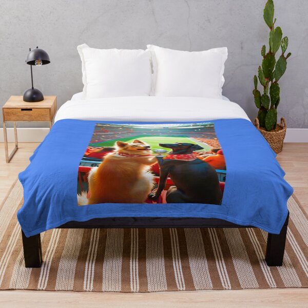 Item preview, Two dogs in stadium designed and sold by Creative Visualize.