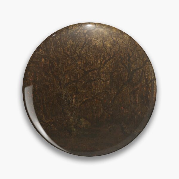 Item preview, The Forest in Winter at Sunset | Art Nouveau designed and sold by GammaRay.