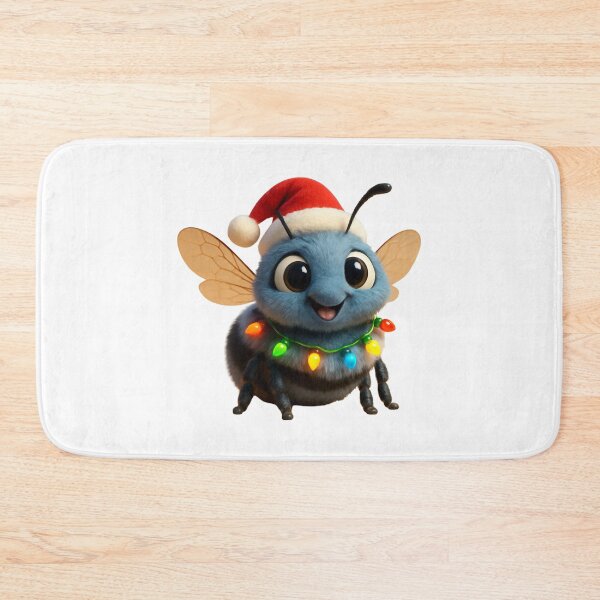 Item preview, Christmas Southeastern Blueberry Bee designed and sold by Sillytoe.