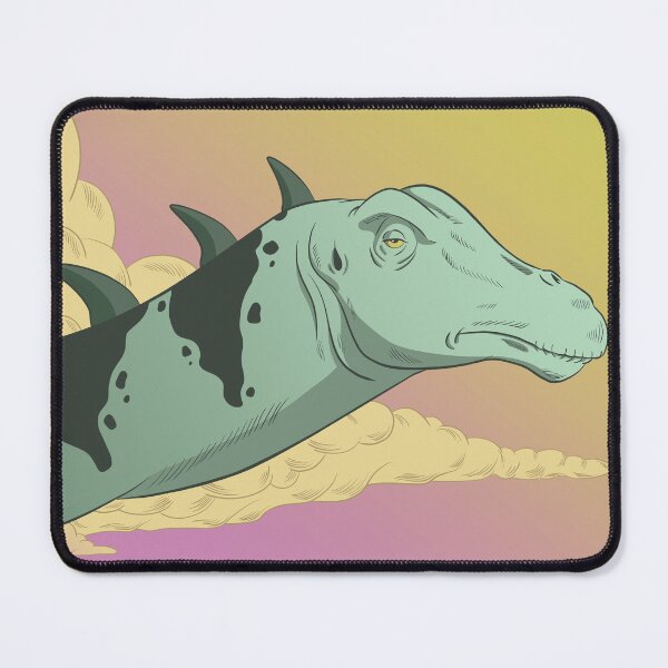 Item preview, Diplodocus portrait, paleoart dinosaur designed and sold by Emejotaart.