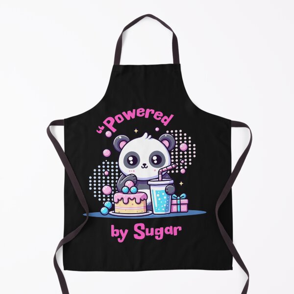 Item preview, Cute Panda Powered by Sugar Kawaii Dessert Lover designed and sold by Tsugraf Designs.