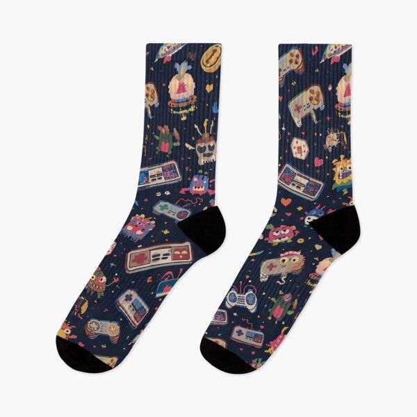 Item preview, Retro Gamer Chaos ✿ Kawaii Gaming Aesthetic – Nostalgia Core Pattern designed and sold by Sixième Studio.