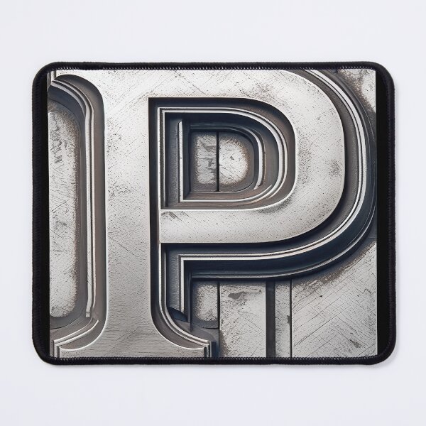 Item preview, METAL LETTER P designed and sold by ART-TYPE.