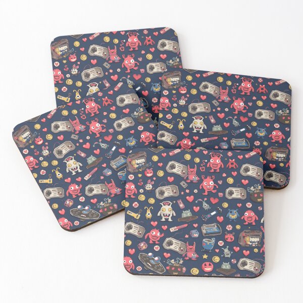 Item preview, Retro Gamer Chaos ✿ Kawaii Gaming Aesthetic – Nostalgia Core Pattern designed and sold by Sixième Studio.