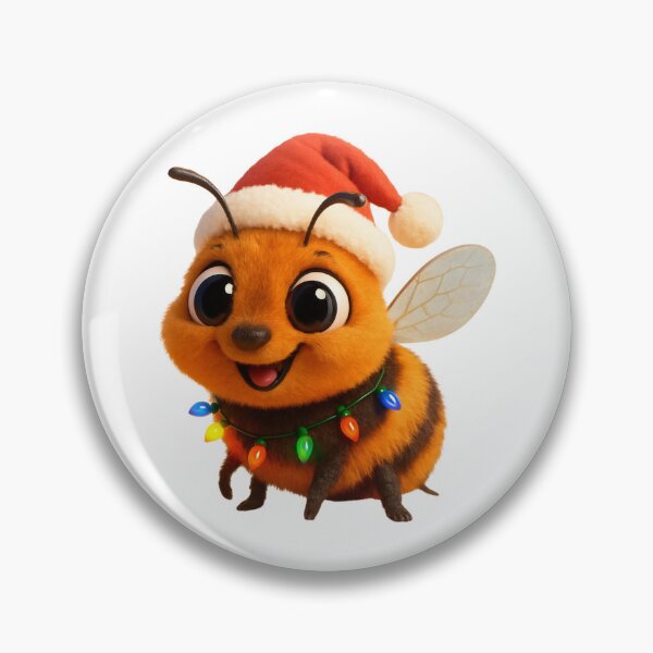 Item preview, Christmas Tawny Mining Bee designed and sold by Sillytoe.