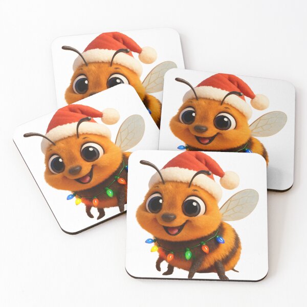 Item preview, Christmas Tawny Mining Bee designed and sold by Sillytoe.