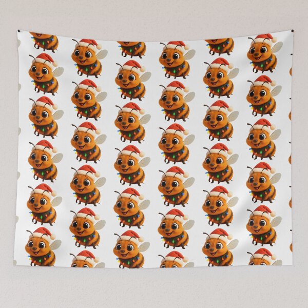 Item preview, Christmas Tawny Mining Bee designed and sold by Sillytoe.
