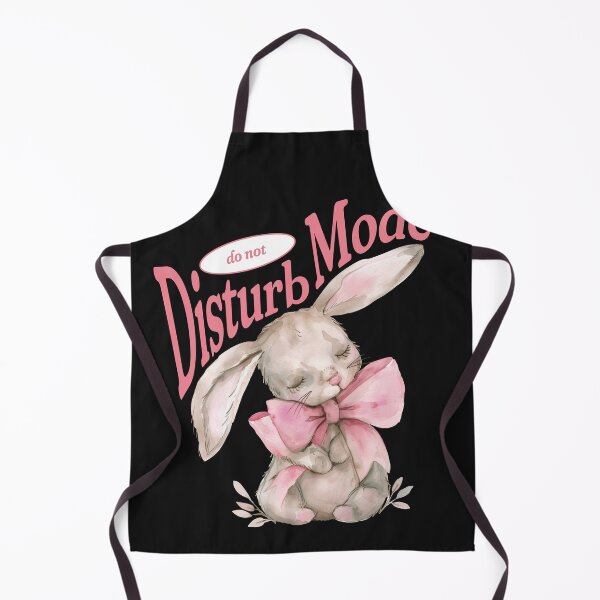 Item preview, Watercolor Sleepy Bunny Do Not Disturb Mode designed and sold by Tsugraf Designs.
