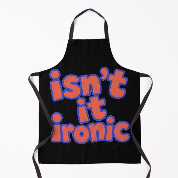 Item preview, isn’t it ironic - red and blue designed and sold by Stefrait-7.