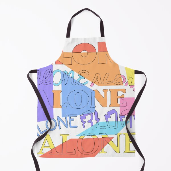 Item preview, Alone Text Graphic designed and sold by brianarells.