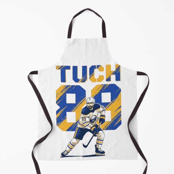 Item preview, Buffalo Hockey No. 89 – Retro Blue and Gold Forward Tribute Art designed and sold by Thogan0416.