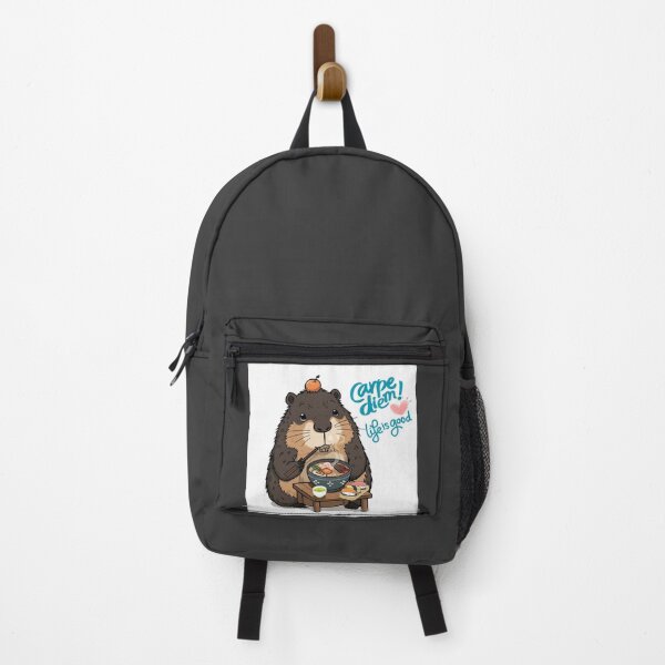 Item preview, Cute Kawaii Capybara Ramen Sushi Life is Good designed and sold by Hiya Future.