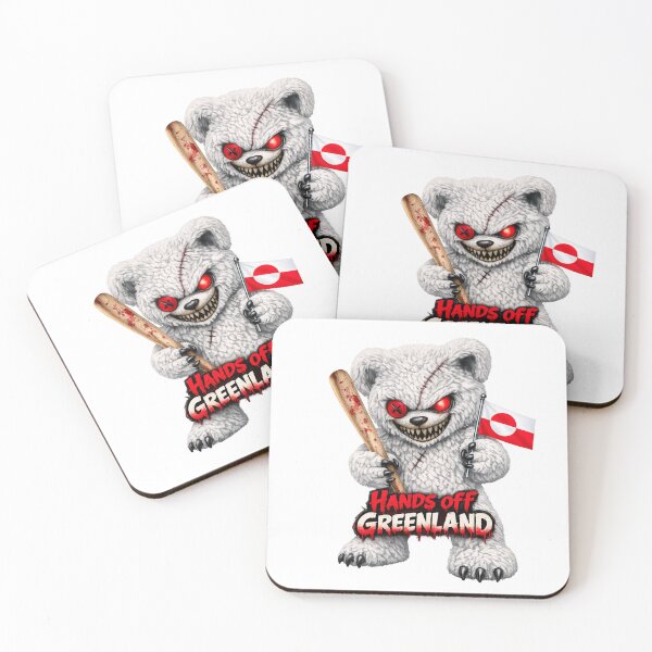 Item preview, Polar Death Bear saying hands off Greenland  designed and sold by Gunnar Hermansen.