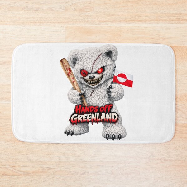 Item preview, Polar Death Bear saying hands off Greenland  designed and sold by Gunnar Hermansen.