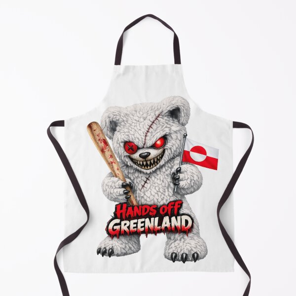 Item preview, Polar Death Bear saying hands off Greenland designed and sold by Gunnar Hermansen.