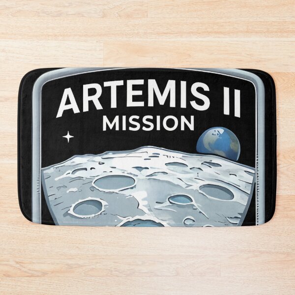 Item preview, Artemis II Lunar Exploration Mission Patch designed and sold by Ekracreatives.