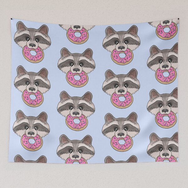 Item preview, Donuts and Trash Pandas designed and sold by emayne12.