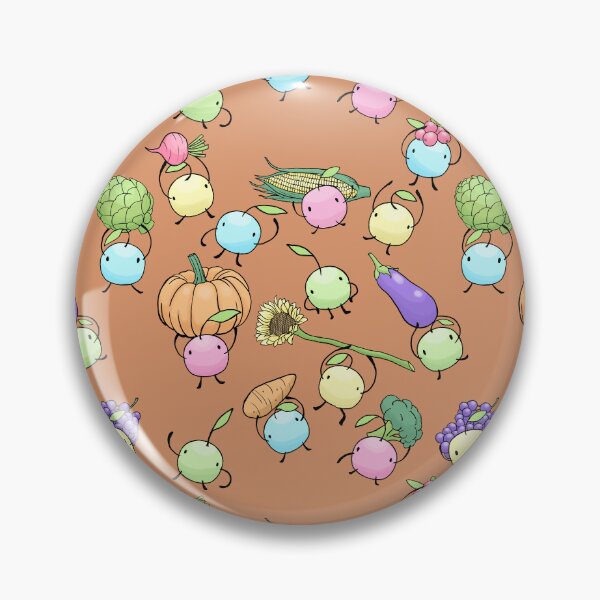 Item preview, Stardew Valley Fall Junimos Repeating Pattern - Orange designed and sold by JurassicParkans.