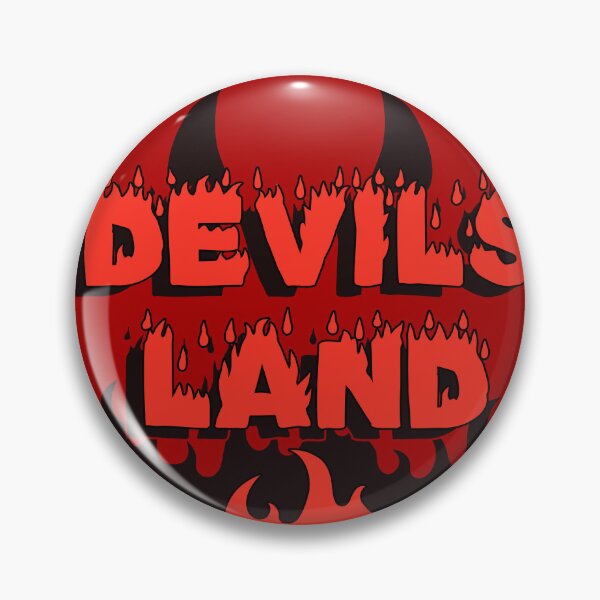 Item preview, Devils Land Graphic Text Art designed and sold by brianarells.