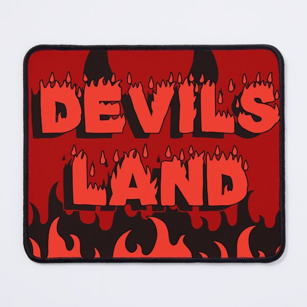 Item preview, Devils Land Graphic Text Art designed and sold by brianarells.