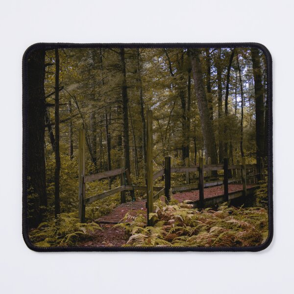 Item preview, Autumn Forest Boardwalk Trail New England Fall Foliage designed and sold by MDCCo.