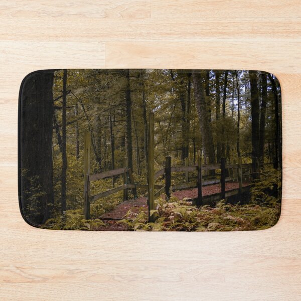 Item preview, Autumn Forest Boardwalk Trail New England Fall Foliage designed and sold by MDCCo.