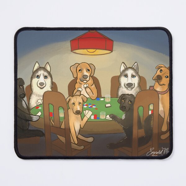 Artikelvorschau, Poker Dogs entworfen und verkauft von emayne12.