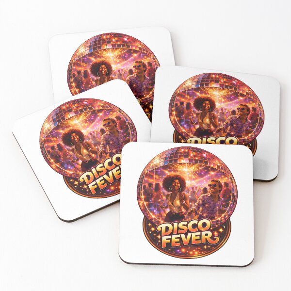 Item preview, Disco Fever Retro 70s Party Shirt, Vintage Disco Ball Dancefloor Graphic Tee, Funky Seventies Music Club Sticker designed and sold by Digital Culture Studio.