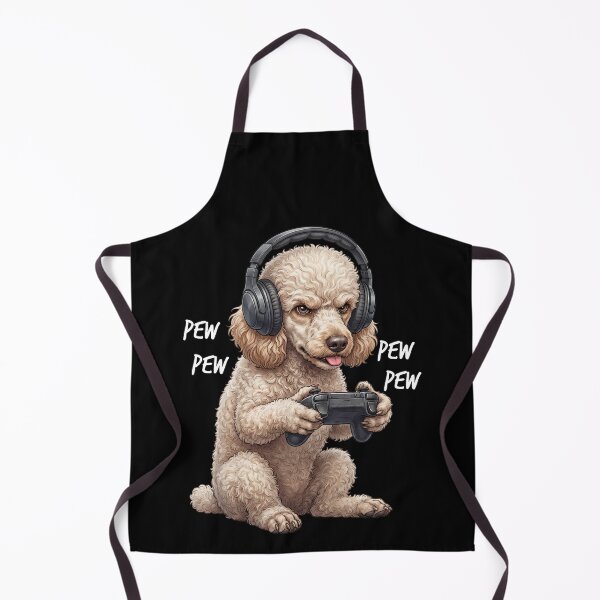 Item preview, Gaming Poodle Gamer Videogaming Dog Lover designed and sold by TerryConnells.