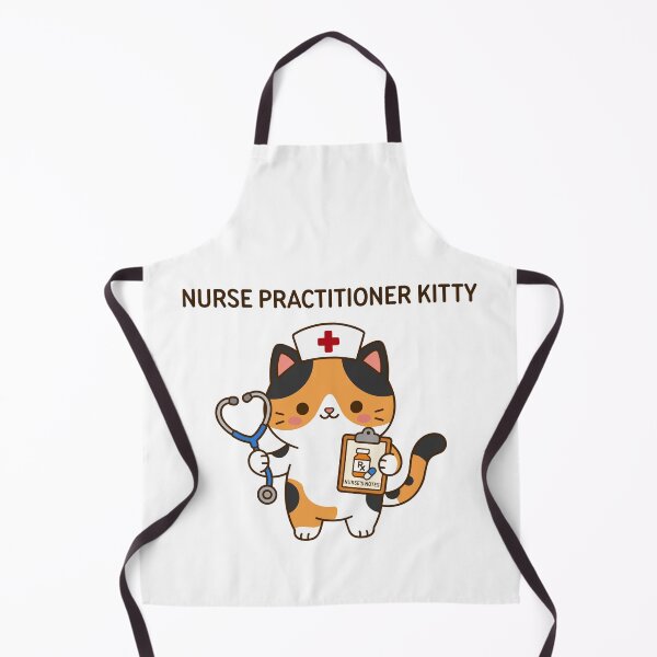 Item preview, Nurse Practitioner Kitty - Advanced Practice Care Cat designed and sold by officinelala.