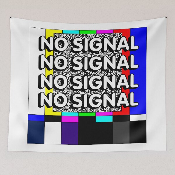 Item preview, No Signal Graphic Art designed and sold by brianarells.