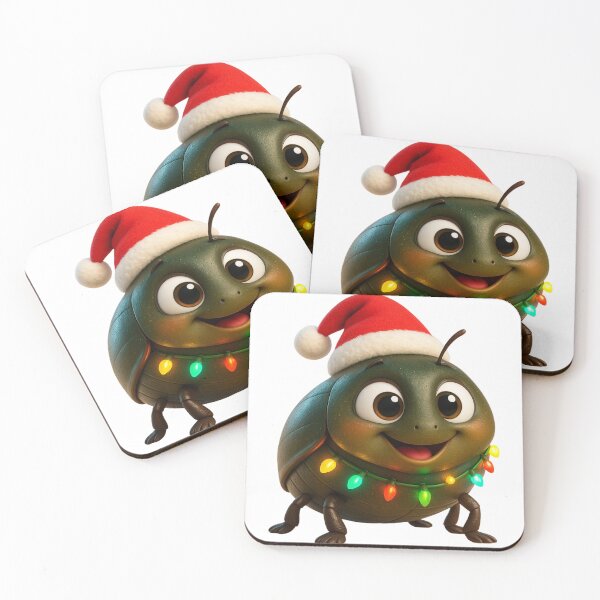 Item preview, Christmas Water Beetle designed and sold by Sillytoe.