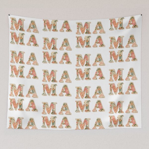 Item preview, Floral Ma Ma card designed and sold by MendaciousMina.