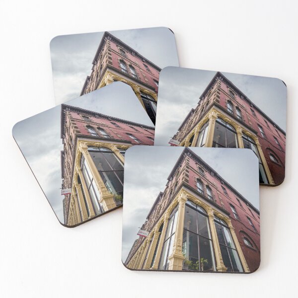 Item preview, Historic Ornate Brick Building Portland Maine Architecture designed and sold by MDCCo.