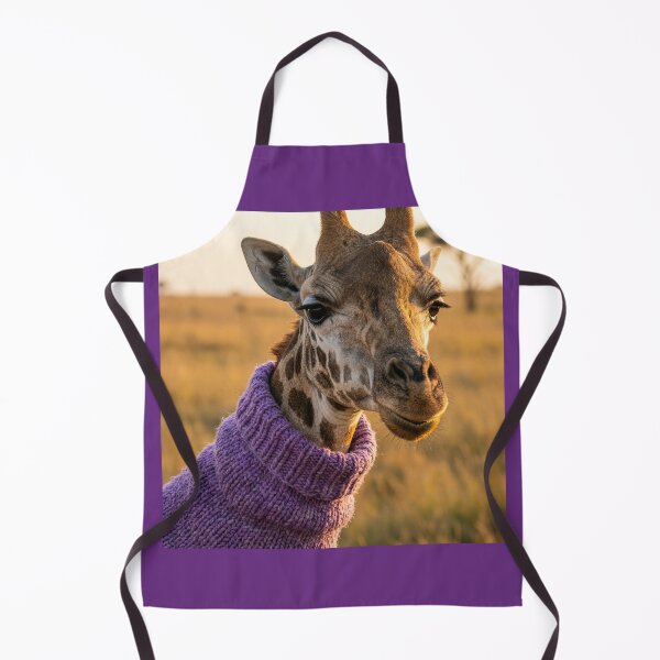 Item preview, Giraffe Wears Turtleneck on the Savannah designed and sold by Tridentulus.