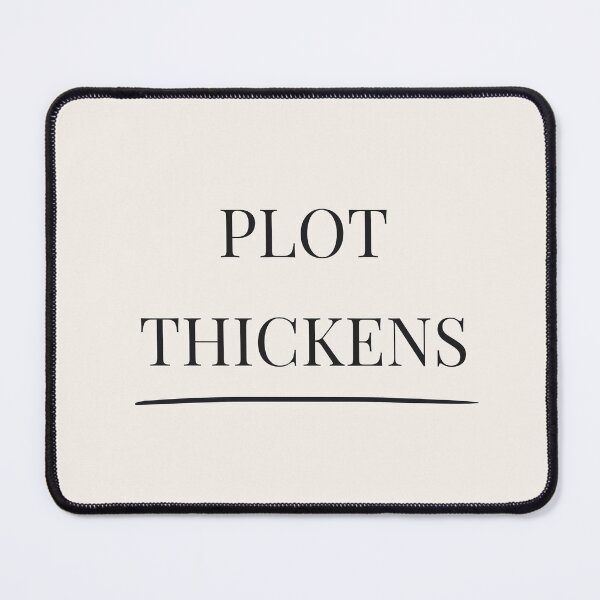 Item preview, Plot Thickens - Booktok x Romance Reader Aesthetic designed and sold by Inkbound Co.